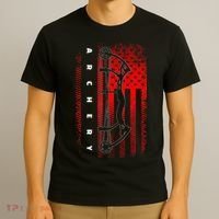 American Flag Archery T-Shirt thumb 3
