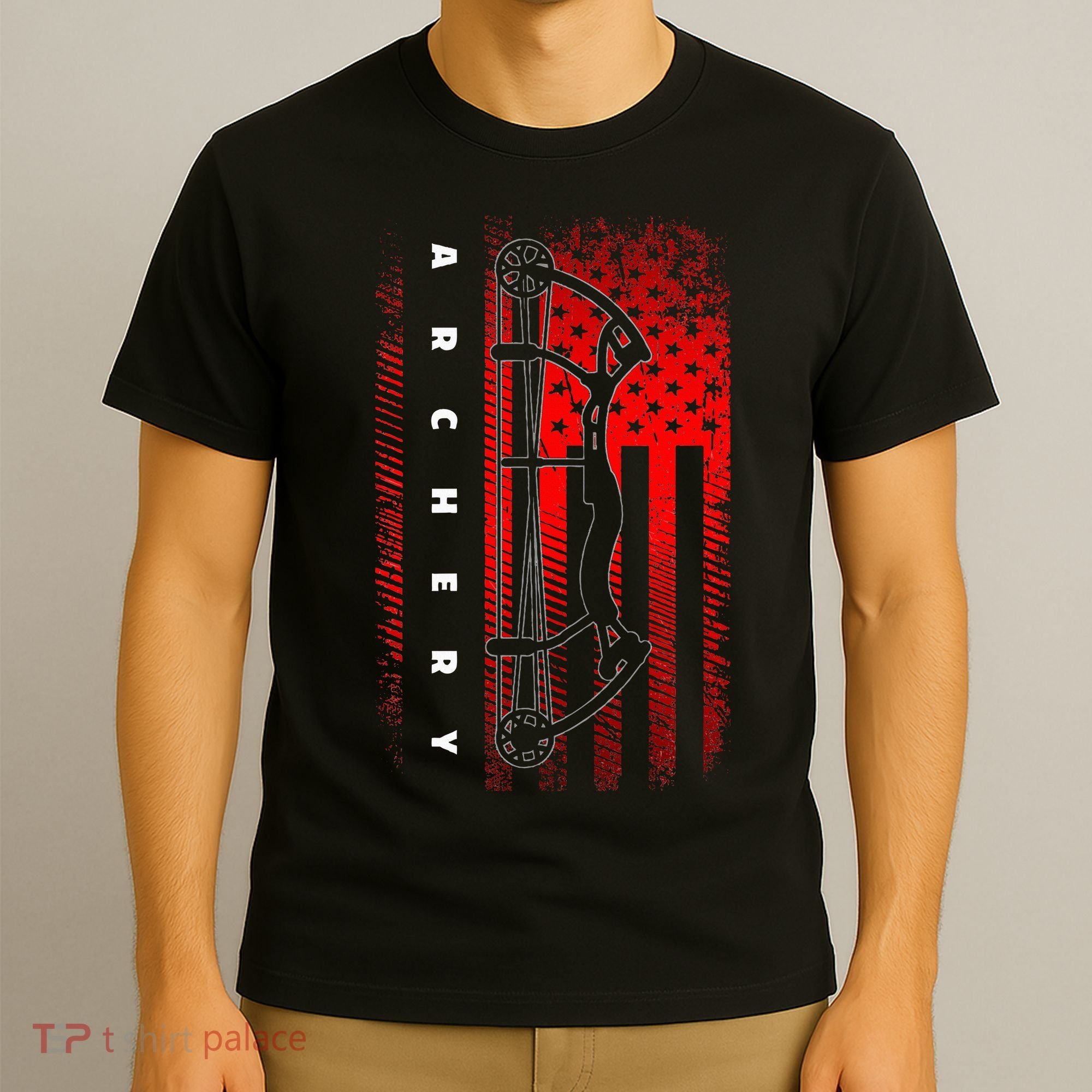 American Flag Archery T-Shirt