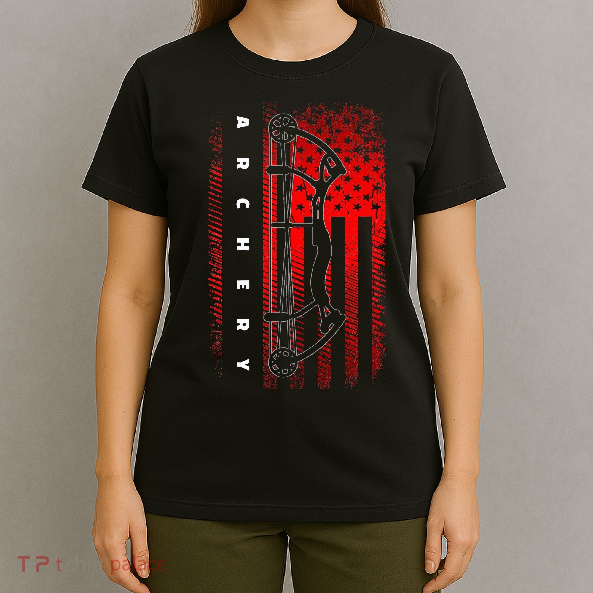 American Flag Archery T-Shirt