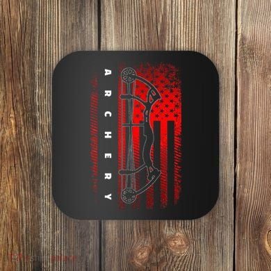 American Flag Archery Coaster