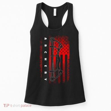 American Flag Archery Women's Tank Top