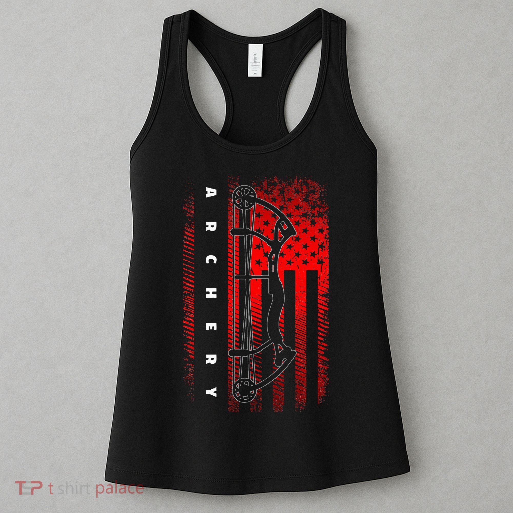 American Flag Archery Women's Tank Top