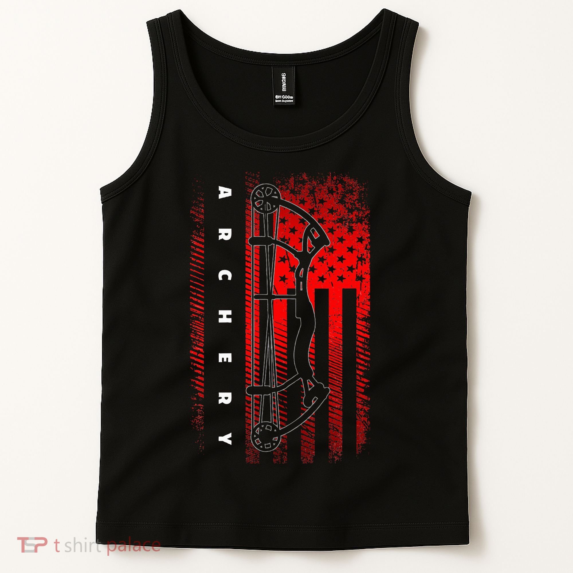 American Flag Archery Tank Top
