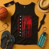 American Flag Archery Tank Top thumb 4