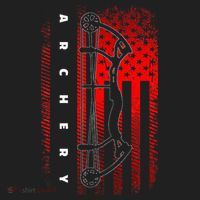 American Flag Archery Golf Towel thumb 3