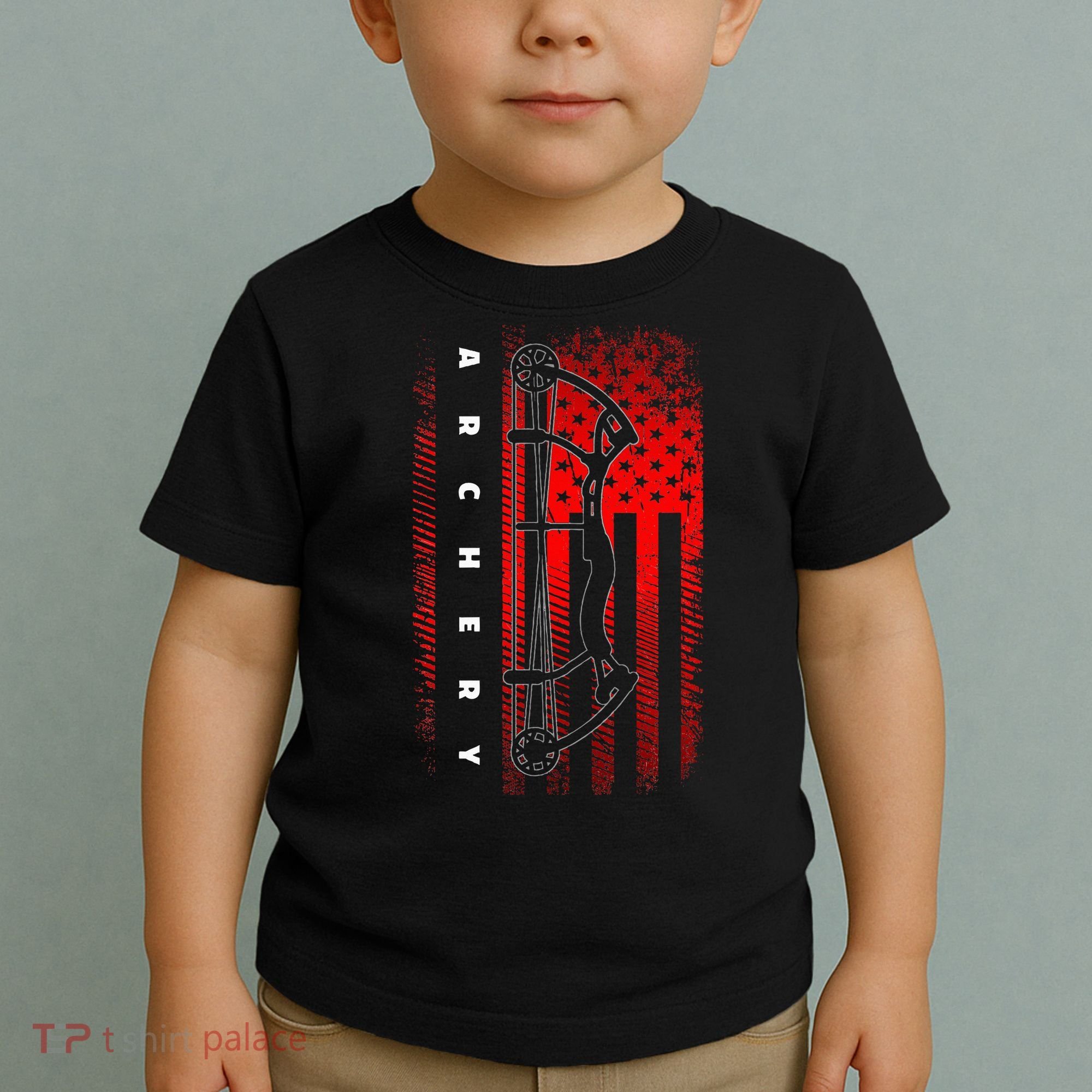 American Flag Archery Toddler T-Shirt