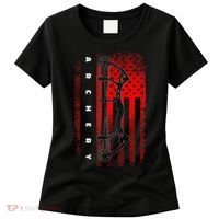 American Flag Archery Women's T-Shirt thumb 0