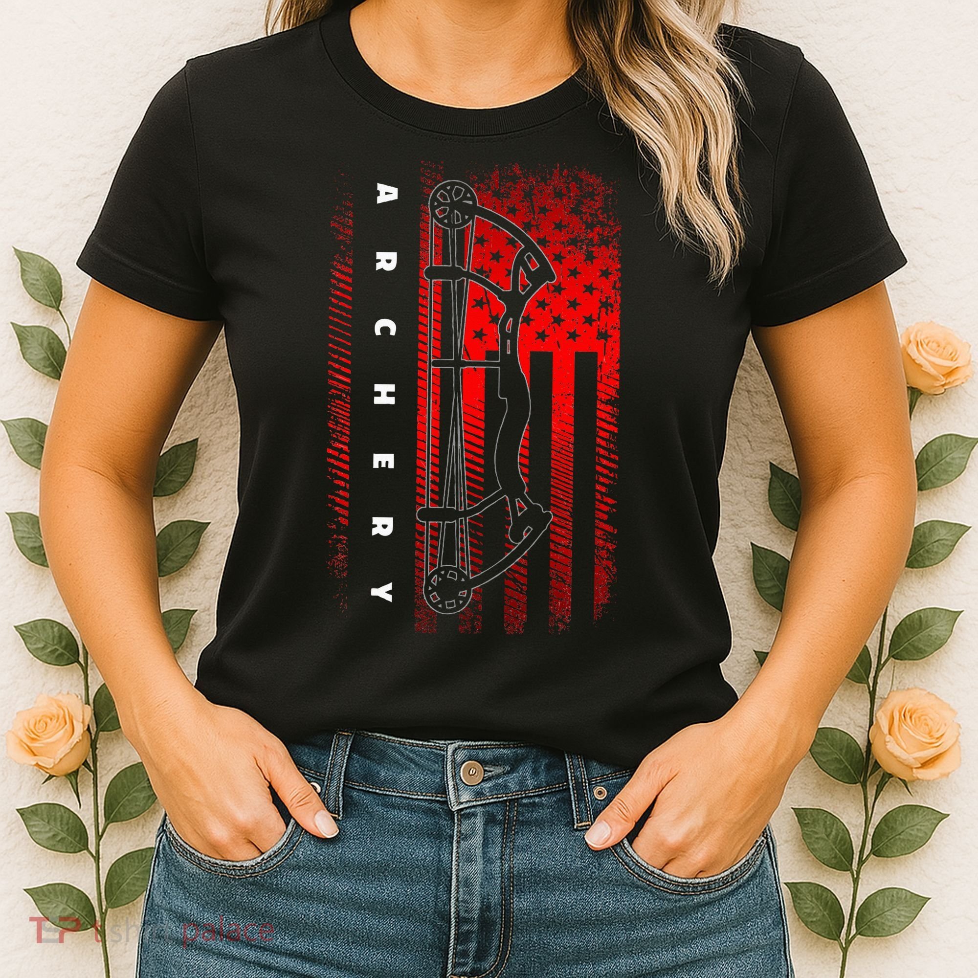 American Flag Archery Women's T-Shirt