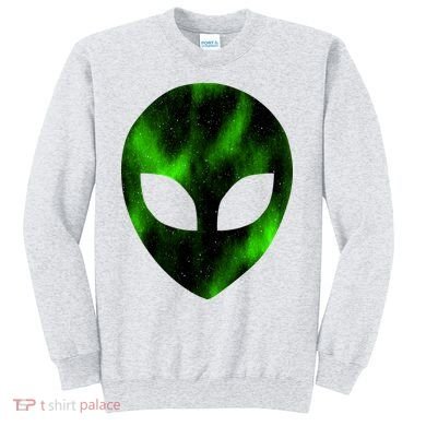 Alien Face Sweatshirt