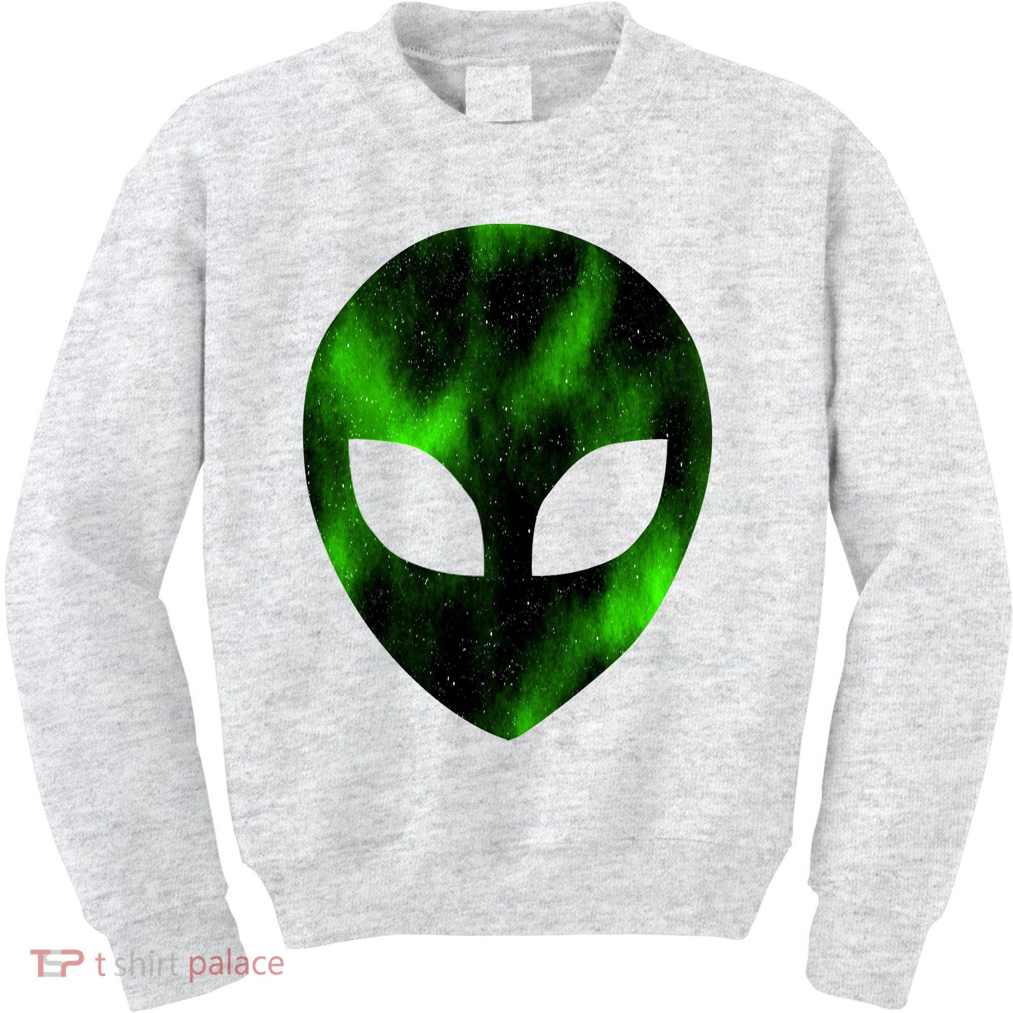 Alien Face Kids Sweatshirt