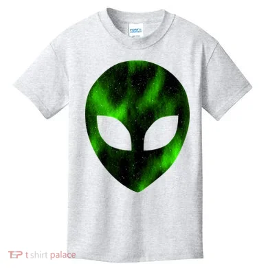 Alien Face Kids T-Shirt