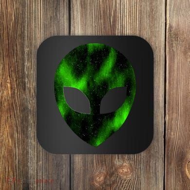 Alien Face Coaster