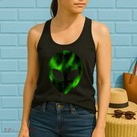 Alien Face Women's Tank Top thumb 2