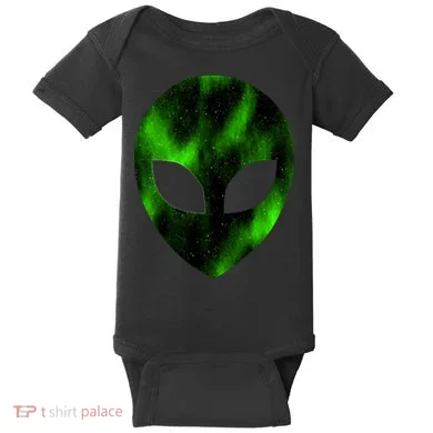 Alien Face Baby Bodysuit