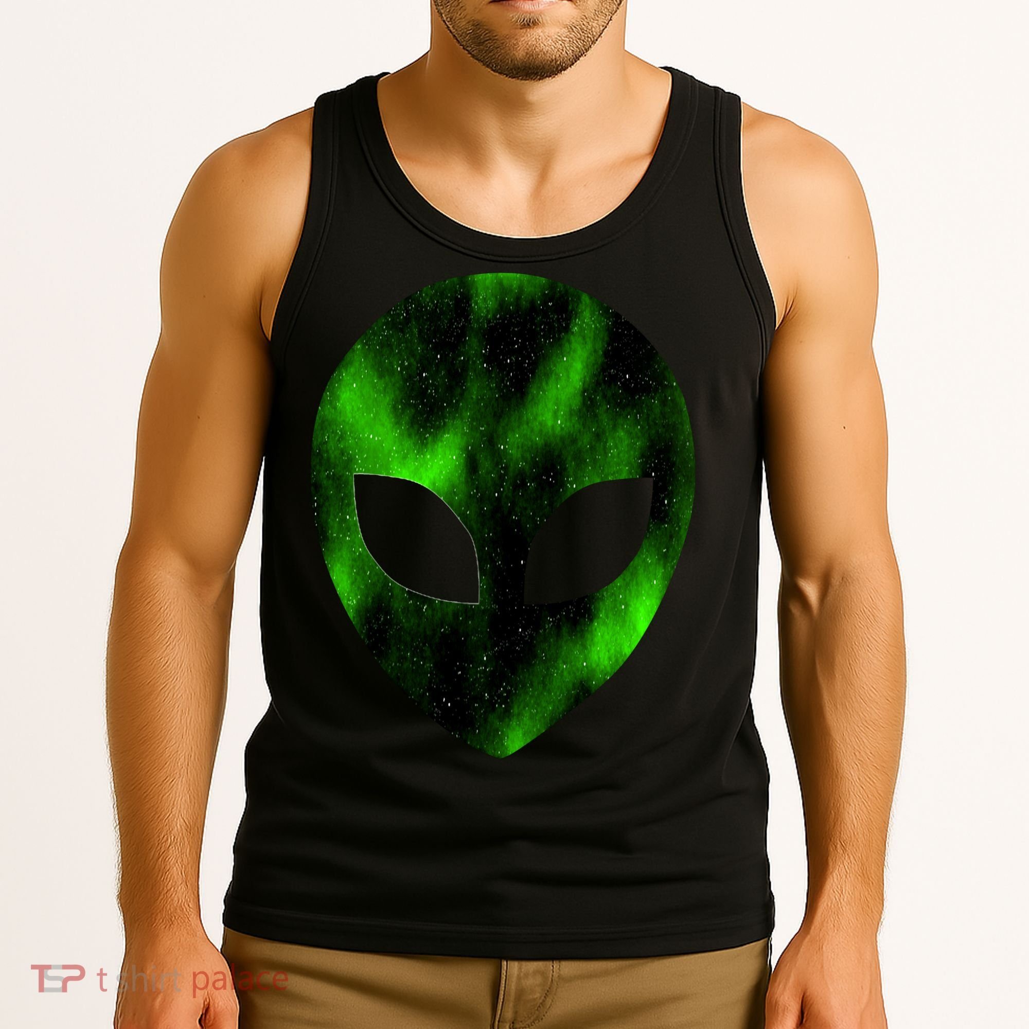 Alien Face Tank Top