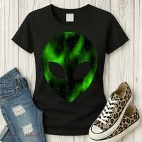 Alien Face Women's T-Shirt thumb 3