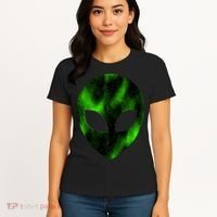 Alien Face Women's T-Shirt thumb 4