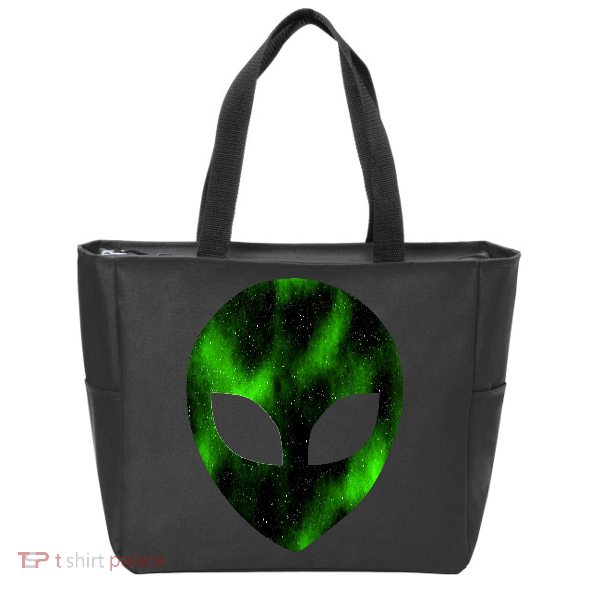 Alien Face Tote Bag