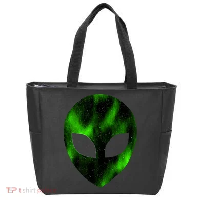 Alien Face Tote Bag