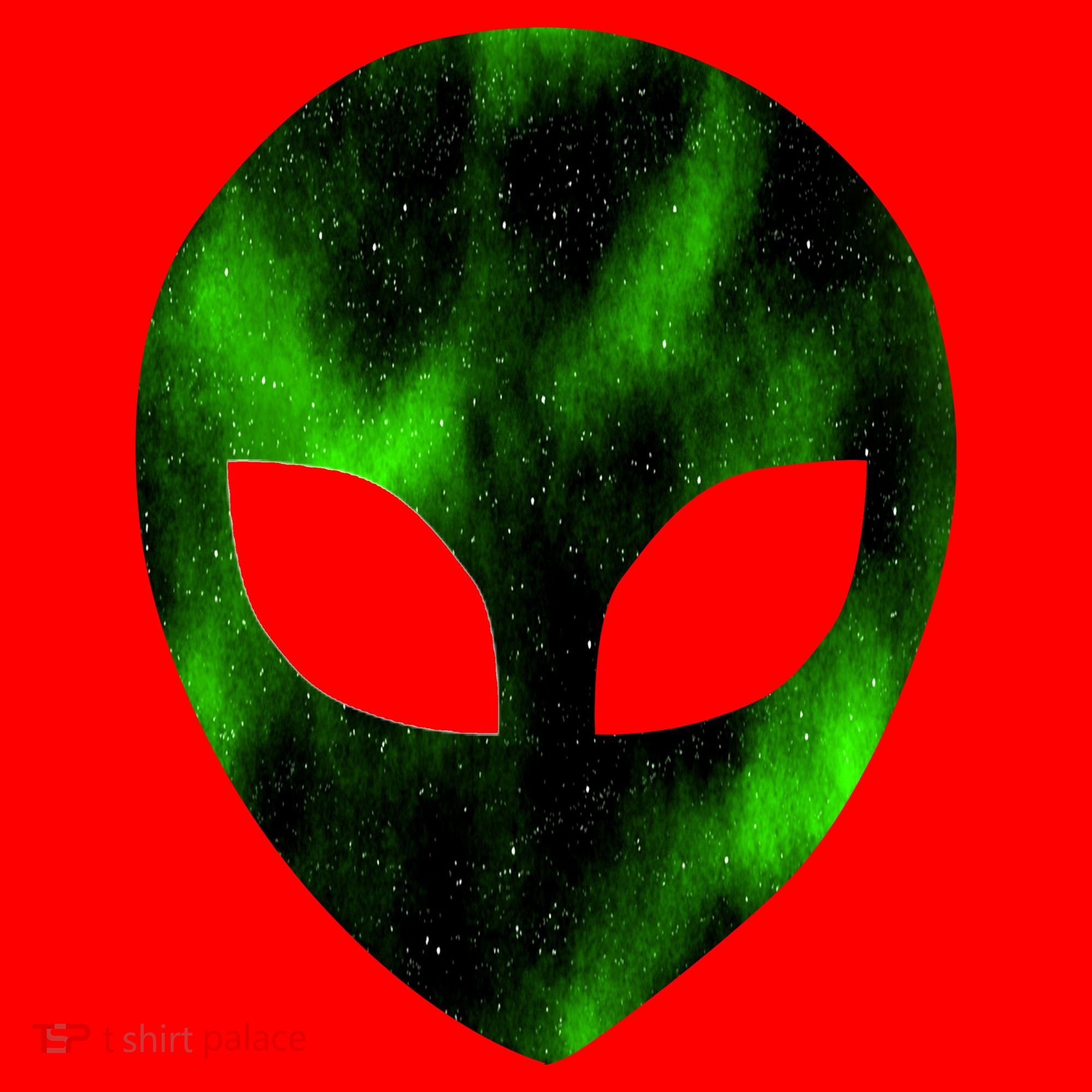 Alien Face Santa Hat