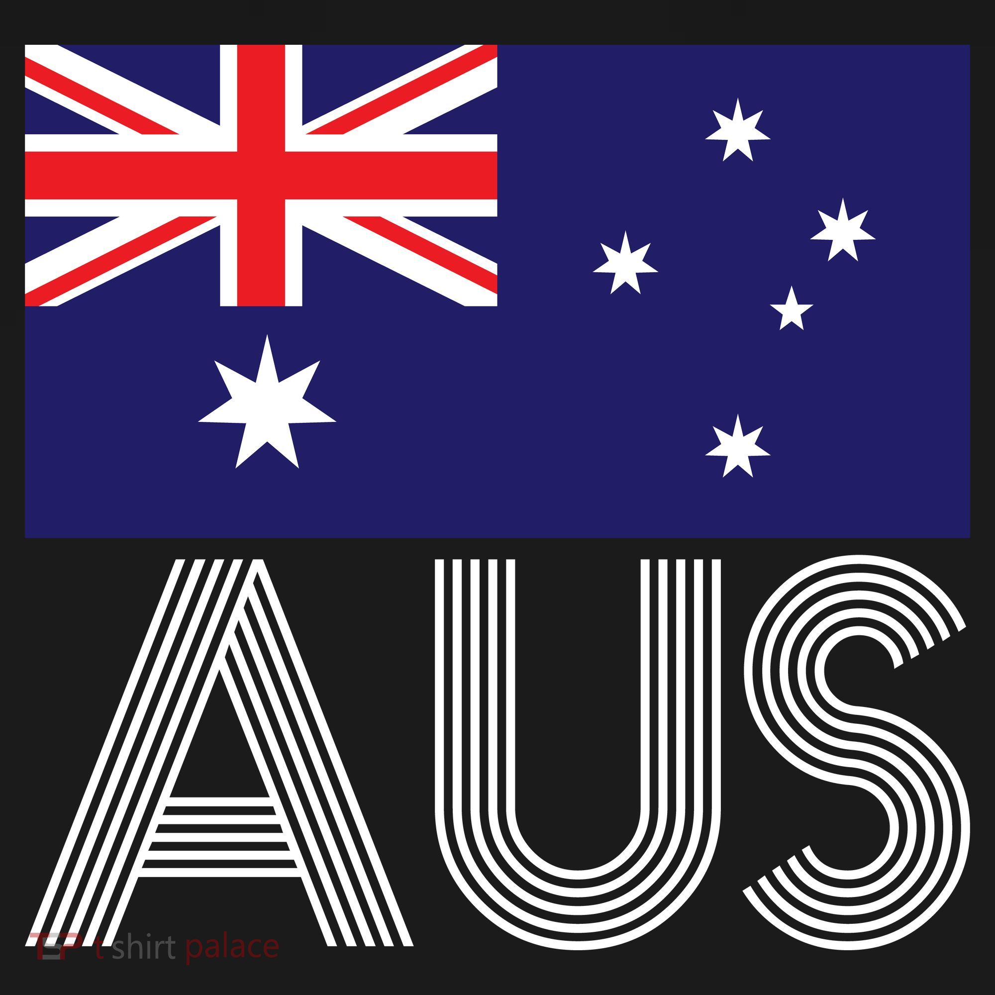 Australia Flag AUS Travel And Adventure Tote Bag