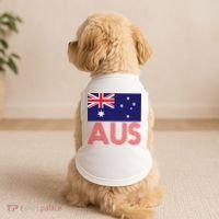 Australia Flag AUS Travel And Adventure Doggie Tank thumb 2