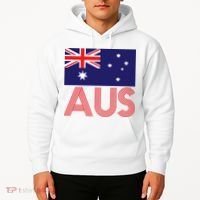Australia Flag AUS Travel And Adventure Hoodie thumb 2