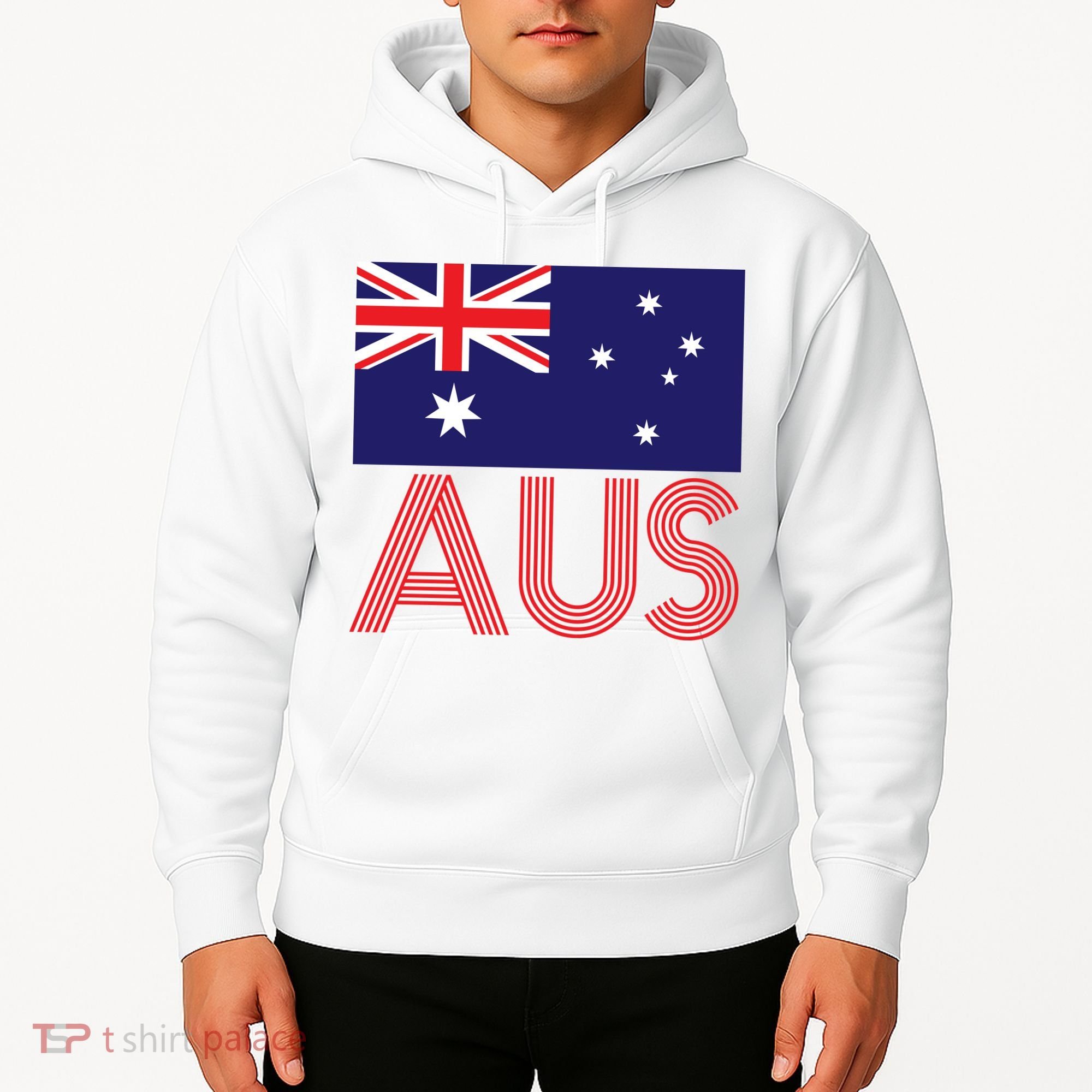 Australia Flag AUS Travel And Adventure Hoodie