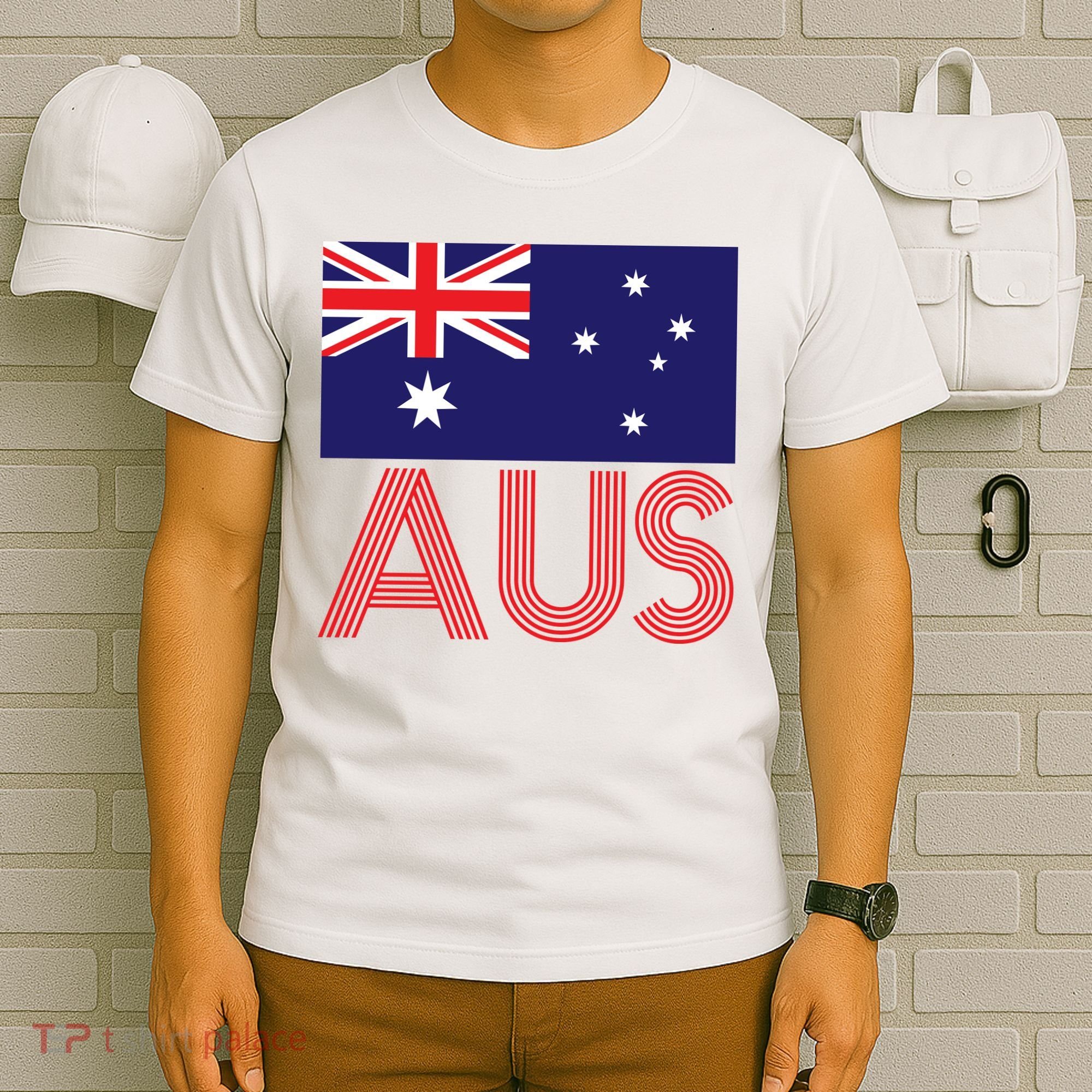 Australia Flag AUS Travel And Adventure T-Shirt