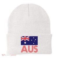 Australia Flag AUS Travel And Adventure Beanie thumb 0