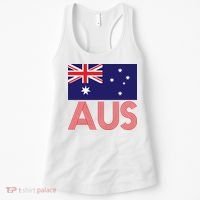 Australia Flag AUS Travel And Adventure Women's Tank Top thumb 0