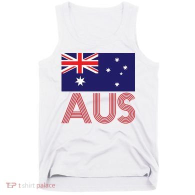 Australia Flag AUS Travel And Adventure Tank Top
