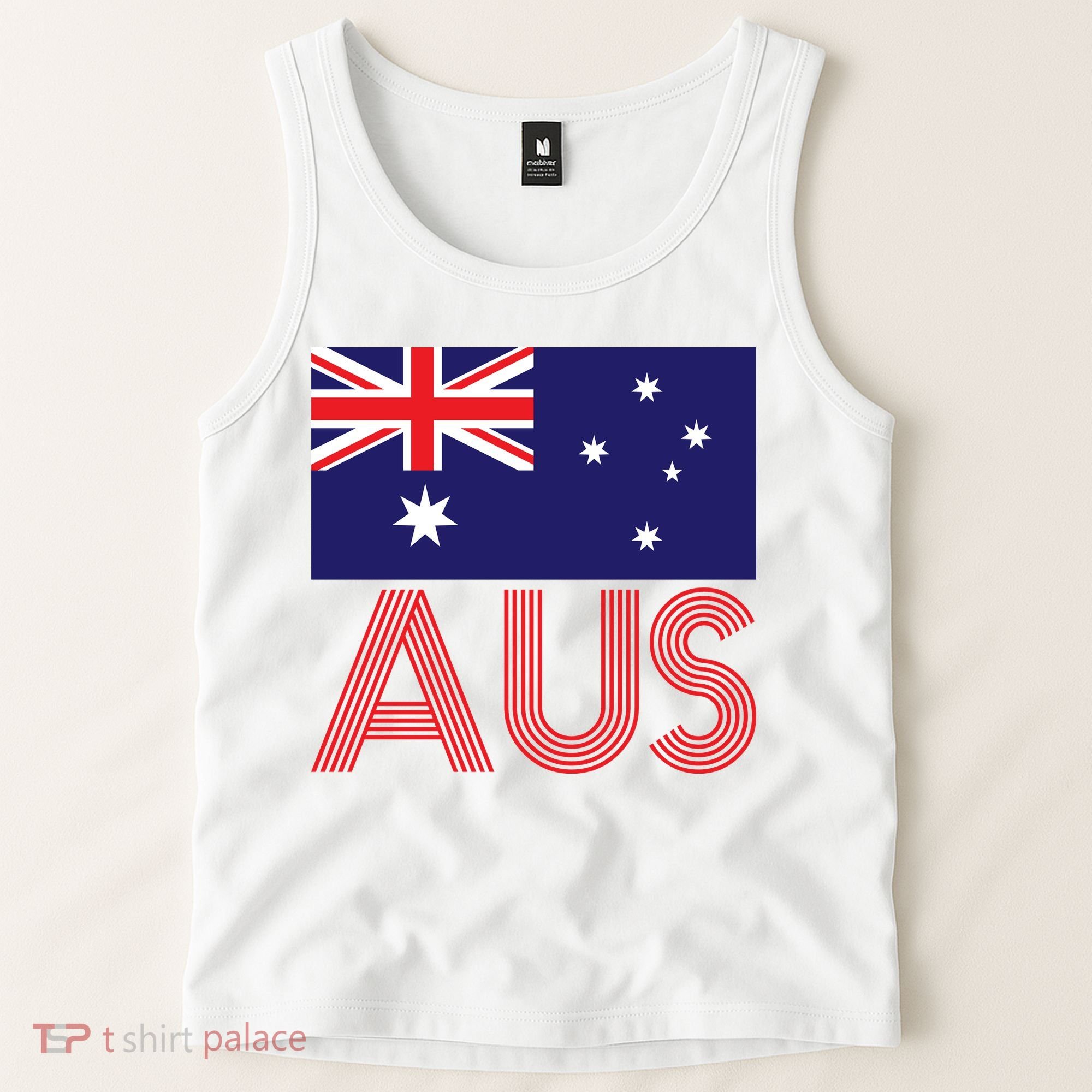 Australia Flag AUS Travel And Adventure Tank Top