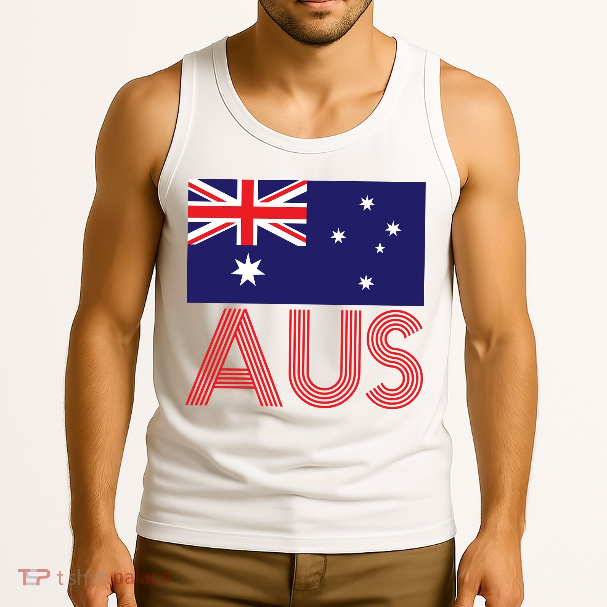 Australia Flag AUS Travel And Adventure Tank Top