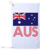 Australia Flag AUS Travel And Adventure Golf Towel thumb 0