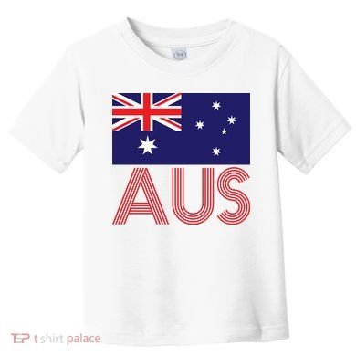 Australia Flag AUS Travel And Adventure Toddler T-Shirt
