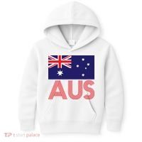 Australia Flag AUS Travel And Adventure Kids Hoodie thumb 0
