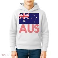 Australia Flag AUS Travel And Adventure Kids Hoodie thumb 4