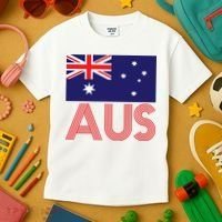 Australia Flag AUS Travel And Adventure Kids T-Shirt thumb 3