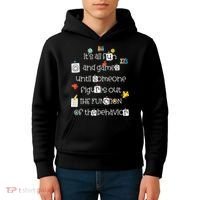 All Fun And Games Function Of Behavior Analyst ABA BCBA Kids Hoodie thumb 4
