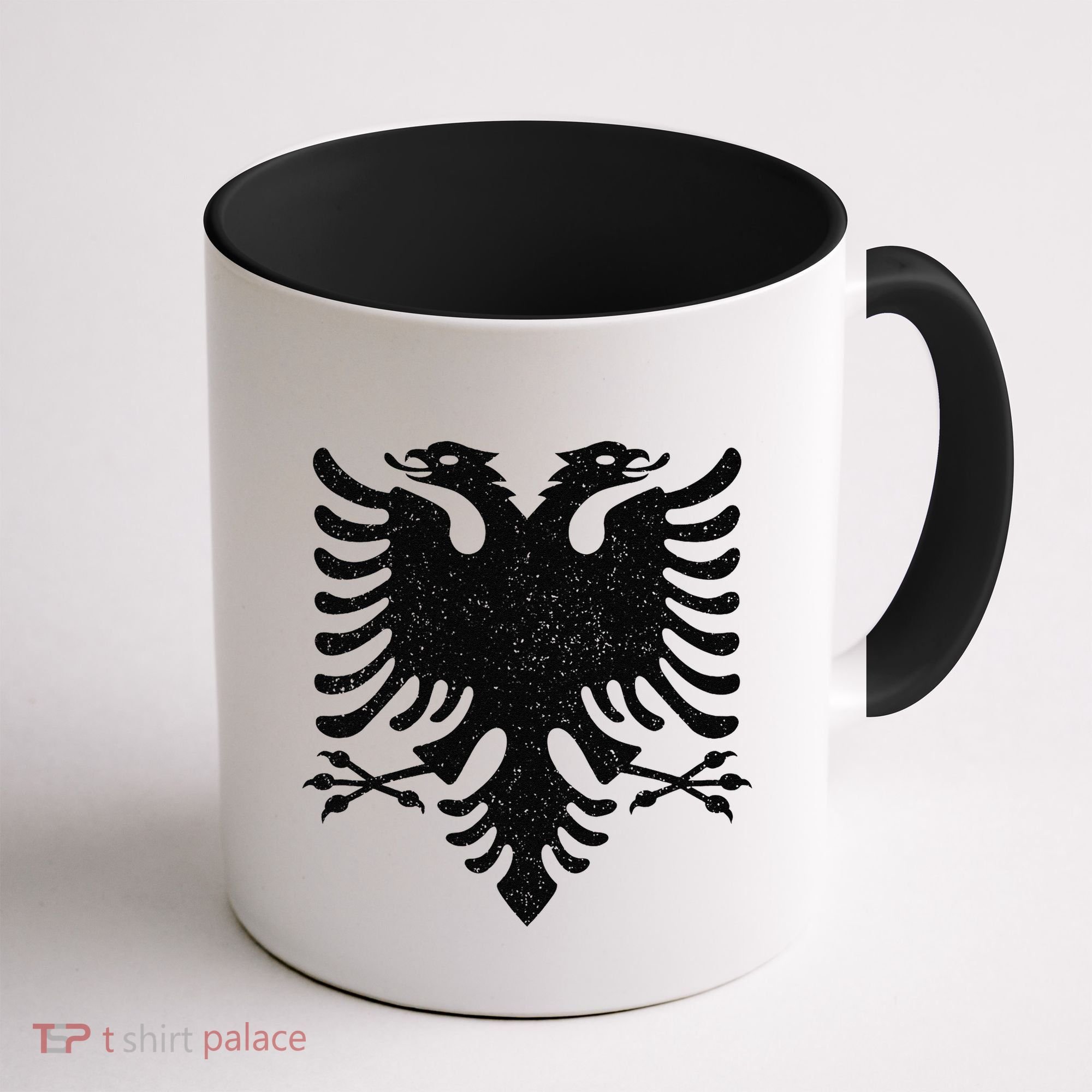 Albania Flag Albanian Doubleheaded Eagle Coffee Mug