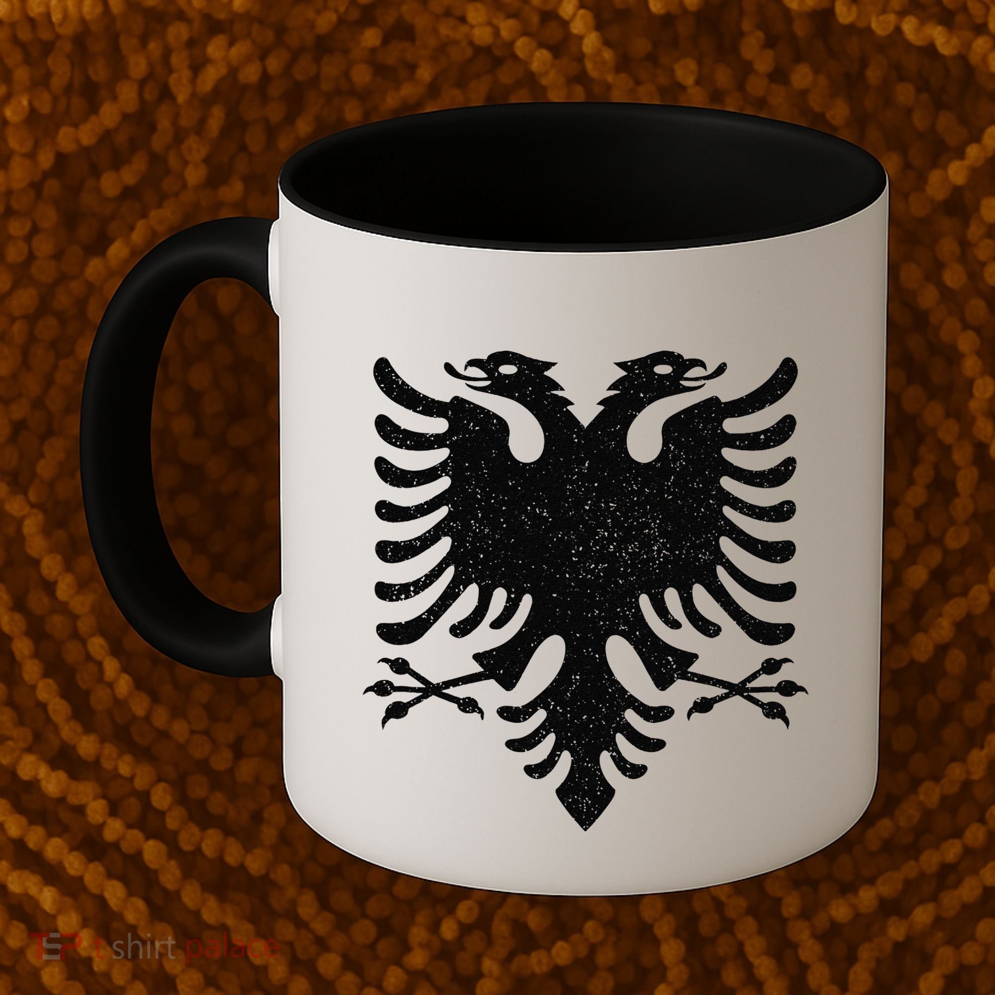 Albania Flag Albanian Doubleheaded Eagle Coffee Mug