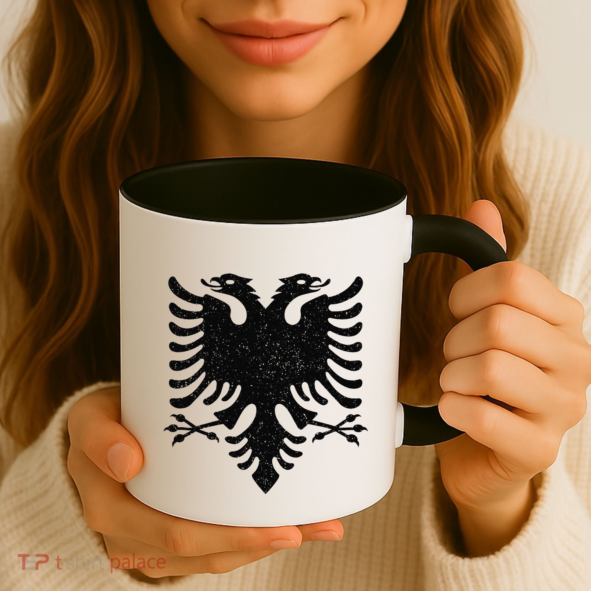 Albania Flag Albanian Doubleheaded Eagle Coffee Mug