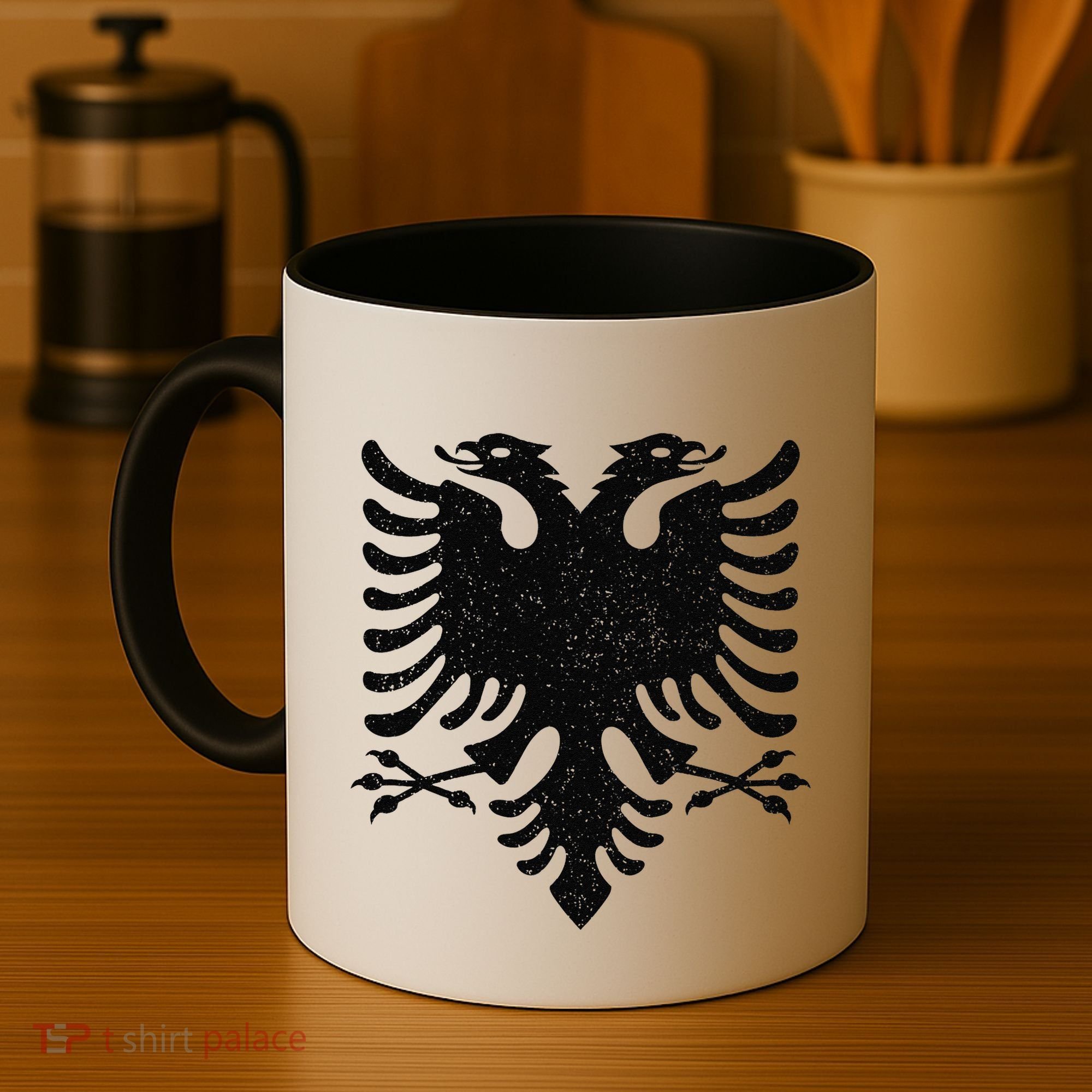 Albania Flag Albanian Doubleheaded Eagle Coffee Mug