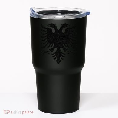 Albania Flag Albanian Doubleheaded Eagle Tumbler