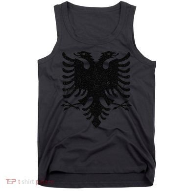 Albania Flag Albanian Doubleheaded Eagle Tank Top