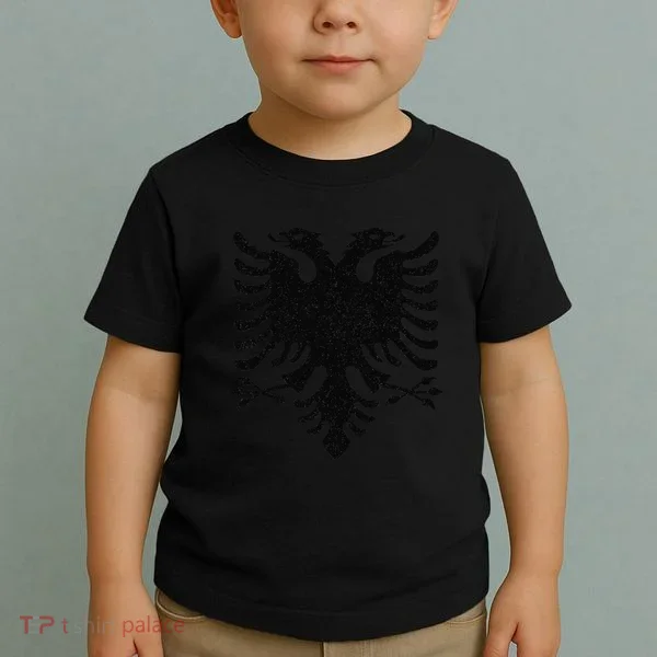 Albania Flag Albanian Doubleheaded Eagle Toddler T-Shirt