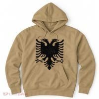 Albania Flag Albanian Doubleheaded Eagle Hoodie thumb 0