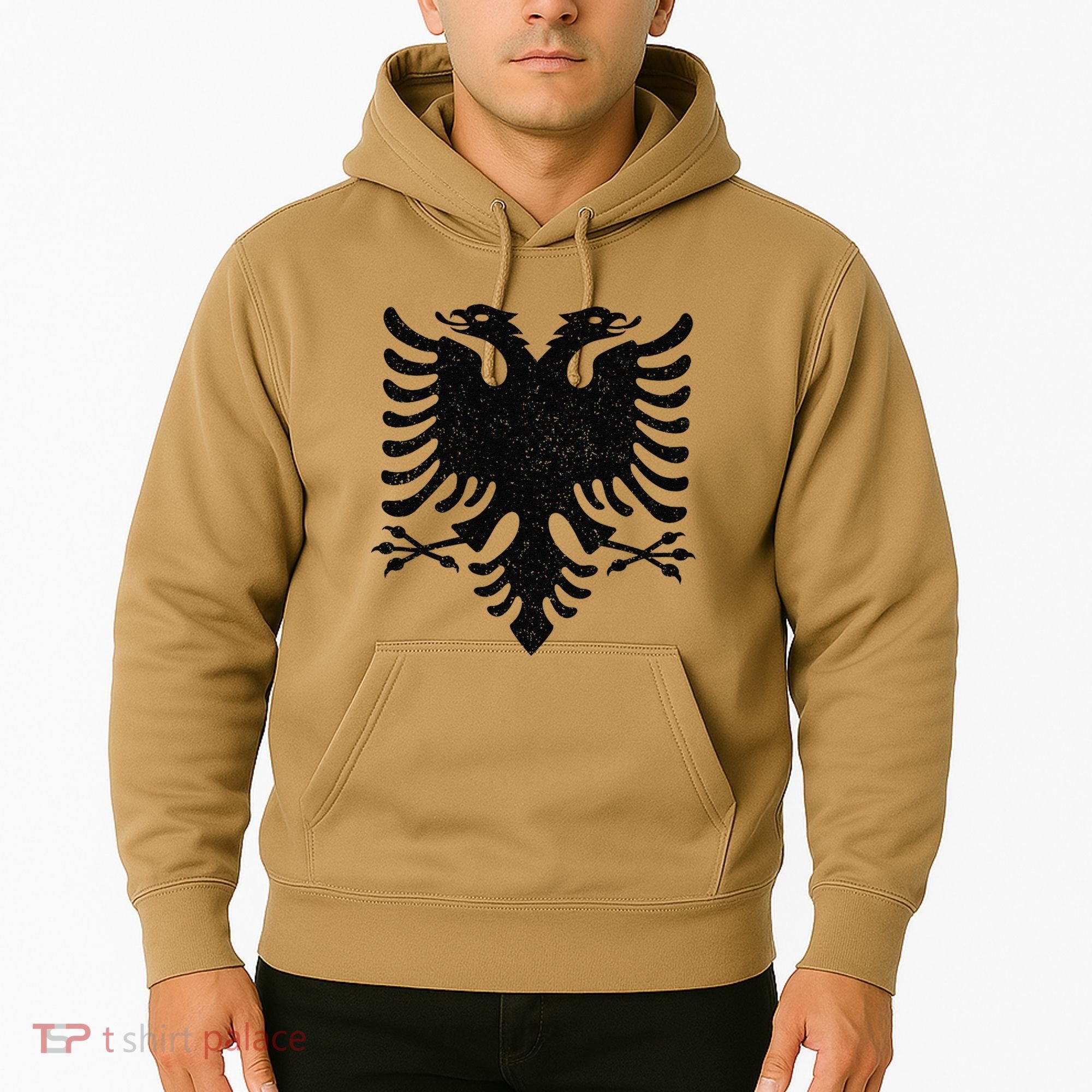 Albania Flag Albanian Doubleheaded Eagle Hoodie
