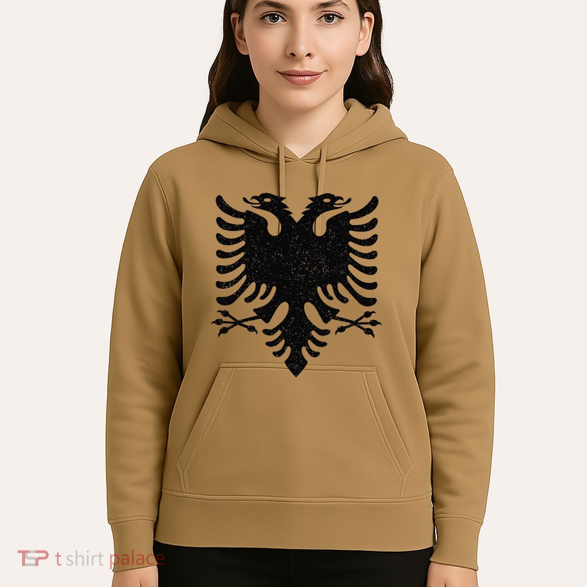 Albania Flag Albanian Doubleheaded Eagle Hoodie